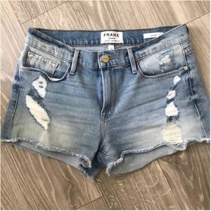 Frame Denim Le Curoff jean shorts